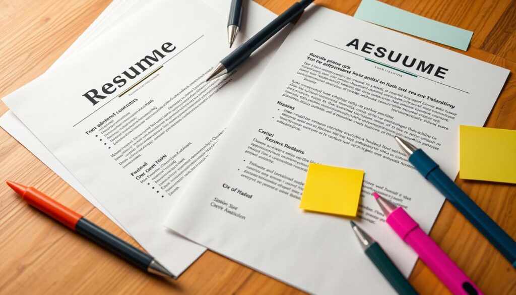 resume and cover letter